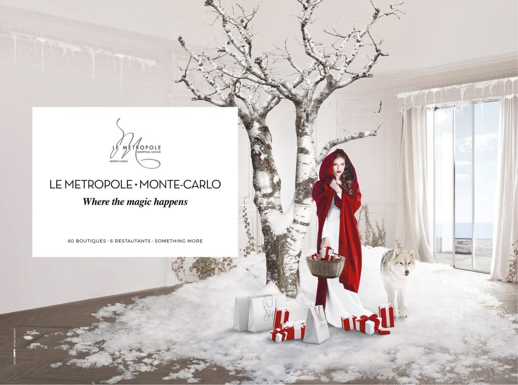 Campagne Princesses Metropole Shopping Center par l'Agence Shops